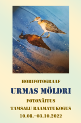 Hobifotograaf Urmas Möldri fotonäituse plakat
